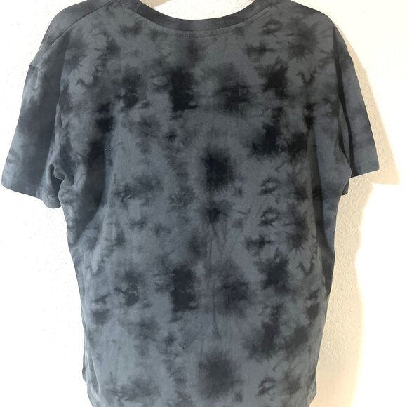 KISS DETROIT ROCK CITY Big Lips Camo Blk Gray Rock and Roll Band t Shirt XL - Picture 2 of 3